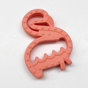itzy ritzy flamingo teether